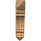Ekena Millwork Olympic Arts & Crafts Rough Sawn Bracket, Western Red Cedar, 6"W x 24"D x 28"H BKT06X24X28OLY03RWR - alternate 3